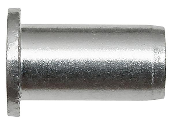 Алюминий Заклепка с внутренней резьбой, цилиндрический бортик